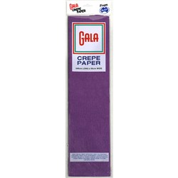 Alpen Gala Crepe Paper 240X50cm Purple Pack of 12