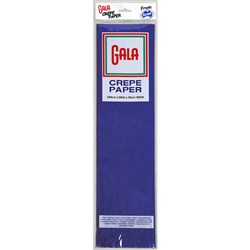 Alpen Gala Crepe Paper 240X50cm French Blue Pack of 12