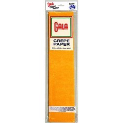 Alpen Gala Crepe Paper 240X50cm Honey Pack of 12