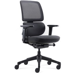 Rapid Orca Executive Chair Ratchet backrest adjustable Black