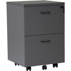 Rapid Worker Mobile Pedestal 2 File Drawer 465W x 447D x 699mmH Ironstone