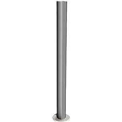 Rapid Power Pole Desk To Ceiling 2100Hx80mm Diameter Silver