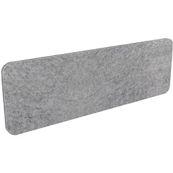 Rapidline Desk Mounted Eco Panel Screen 1190W x 27T x 400mmH Marble Grey