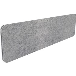 Rapidline Desk Mounted Eco Panel Screen 1490W x 27T x 400mmH Marble Grey