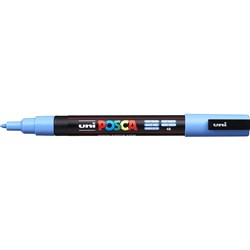 UNIBALL POSCA POSTER MARKER 0.9-1.3MM SKY BLUE