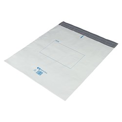 Protext Polycell Plastic Courier Bag 280mm x 380mm White Pack of 50