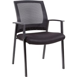 K2 ProjectX Visitor Chair With Arms Black