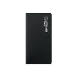 Upward Standard Pocket Diary 148 x 74mm 2 Weeks To View Black 2025