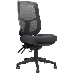 STL Merida Operator Chair High Back Mesh Back Black