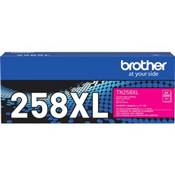 Brother TN-258XLM Toner Cartridge High Yield 2300pgs Magenta TN258XLM
