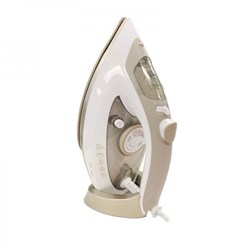 Nero 700 Steam / Dry Ceramic Iron White and Champagne