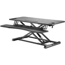 Ergovida Desk Riser Height Adjustable Sit Stand Unit 950W x 400D x 110-505mmH
