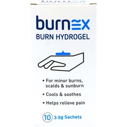 Burnex Burn Hydrogel 3.5G Sachets Pack Of 10