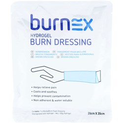 Burnex Burn Hydrogel Dressing 20 x 20cm