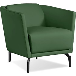 K2 Lawson Tub Chair Green PU Leather