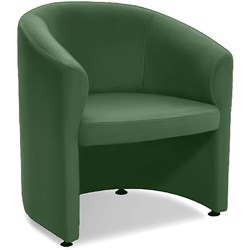 K2 Parkes Tub Chair Green PU Leather