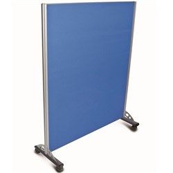 Sylex Mobile Flat Privacy Screen 900W x 30D x 1800mmH Blue