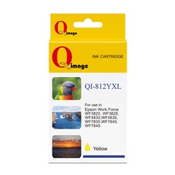 Q-Image Compatible Epson 812XL Ink Cartridge High Yield Yellow