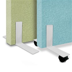 Visionchart Lightweight Room Divider Screen Static Leg 1190 x 1190mm Assorted