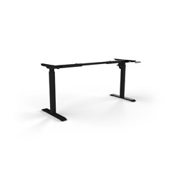 OLG Q-Stand Electric Sit-Stand Desk Frame Only Suites Tops 1200-1800mmW Black