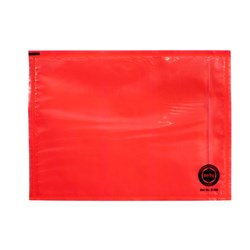 Marbig Professional Plain Self-Adhesive Envelope 175mm x 125mm Red Box Of 1000