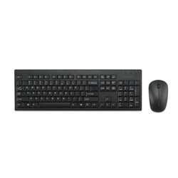 Kensington KM150 EQ Wireless Keyboard And Mouse Set Black