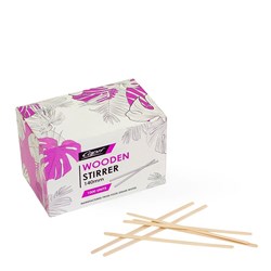 Capri Wooden Stirrer 140mm Kraft Carton Of 10000