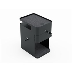 Elevar Anti Gravity Desk Mounted Storage Caddy 256W x 350D x 445mmH Black