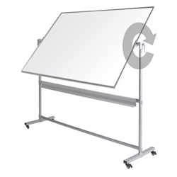 Bibbulmun Double Sided Magnetic Mobile Whiteboard 2400 x 1200mm