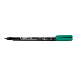 Staedtler 313 Lumocolor Permanent Pen Superfine 0.4mm Green