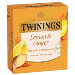 Twinings Lemon And Ginger Tea Bags Box Of 80