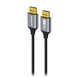 Mbeat ToughLink Display Port To Display Port Cable 16K 1.8m Space Grey