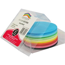 Kinder Circles Matte 120mm 80gsm Assorted Pack of 500