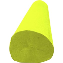 Rainbow Crepe Log 500mmx25m Yellow