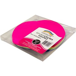 Kinder Circles Fluro 180mm 85gsm Assorted Pack of 100
