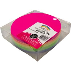 Kinder Circles Fluro 180mm 85gsm Assorted Pack of 500