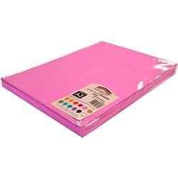 Rainbow Spectrum Board A3 220 gsm Pink 100 Sheets