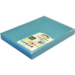 Rainbow Spectrum Board A4 220gsm Light Blue 100 Sheet