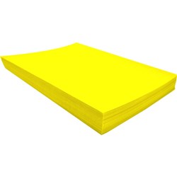Rainbow Spectrum Board 220gsm 510mmX640mm 100 Sheets Yellow