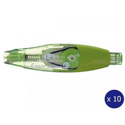PILOT BEGREEN CORRECTION TAPE Roller 4mm x 6m Rectractable