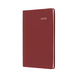 Collins Belmont Pocket Diary Week To View B7R Burgundy 2025