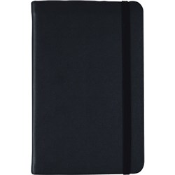 Collins Vauxhall Journal Notebook A5, Black, Ruled 192 Pages