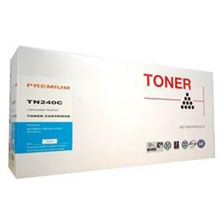 WHITE BOX BROTHER COMPAT TONER CYAN TN240C