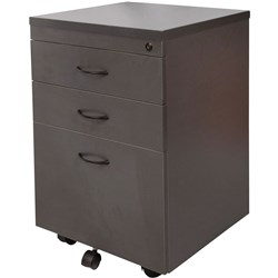 Rapid Worker Mobile Pedestal 2 Personal & 1 File Drawer 465W 447D 690mmH All Ironstone