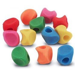 Stetro Grip Pencil Grips Assorted Colours Pack of 20