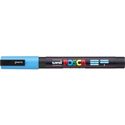 UNIBALL POSCA POSTER MARKER 0.9-1.3MM LIGHT BLUE