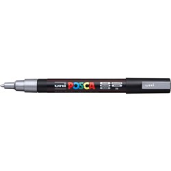 Uni-Ball POSCA Poster Marker Fine 1.3mm SILVER