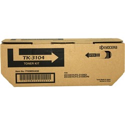 KYOCERA TK3104 TONER BLACK 12,500 PAGES