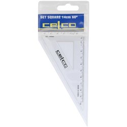 Celco 60 Degree Set Square 140mm