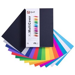 Quill Cover Paper A4 125gsm Assorted Ream of 500